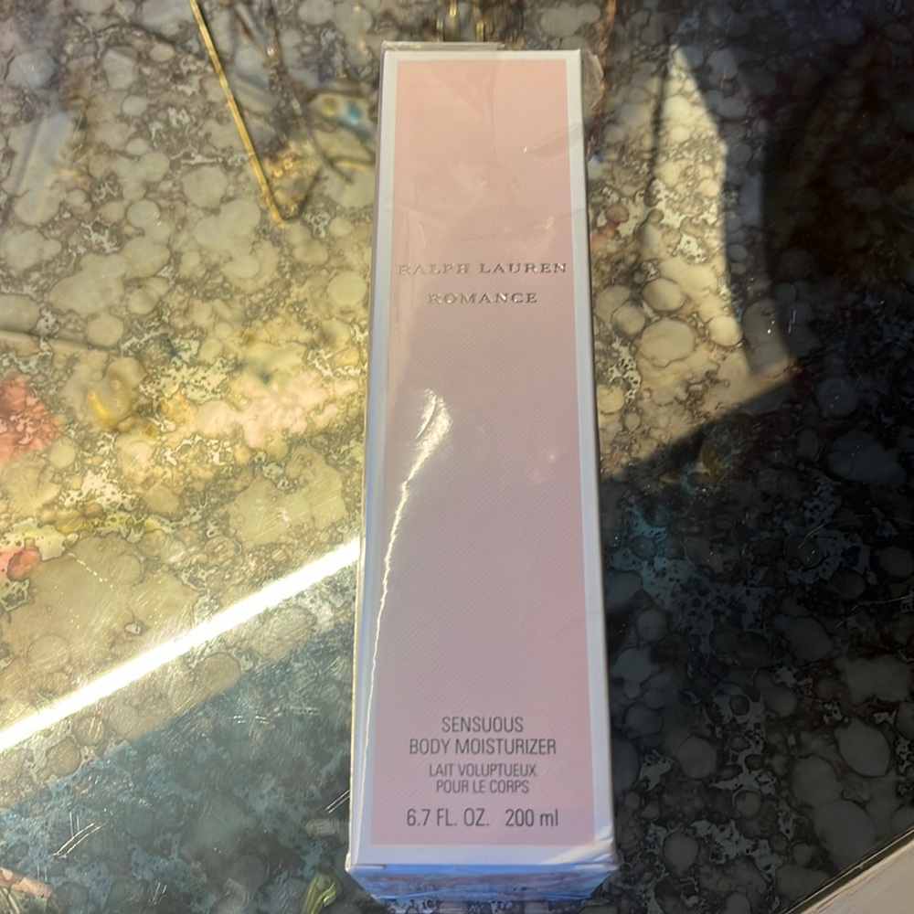 RALPH LAUREN ROMANCE BODY MOISTURIZER. Never used and unopened